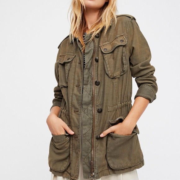 Free People Jackets & Blazers - NWOT Free People Women’s Not Your Brother's Surplus Jacket. Size Medium.